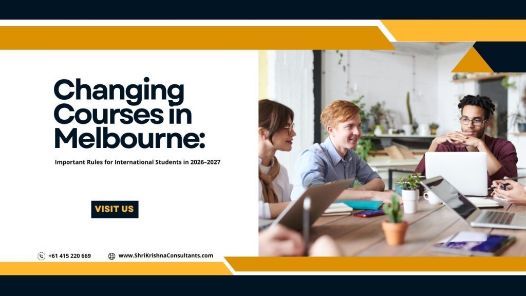 Changing Courses in Melbourne: