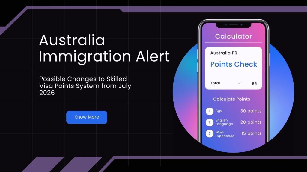 Australia Immigration Alert